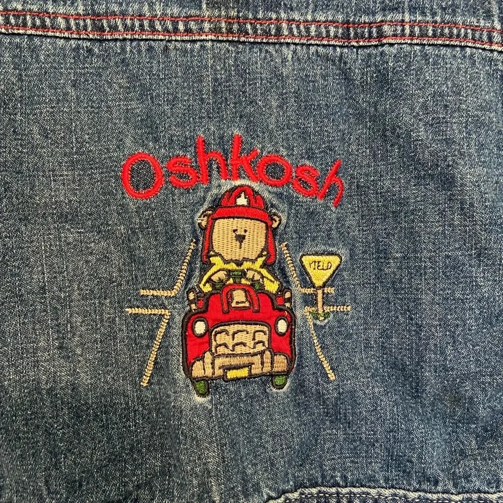 EUC | Vintage‎ Oshkosh B’gosh infant denim jacket — 3-6 months